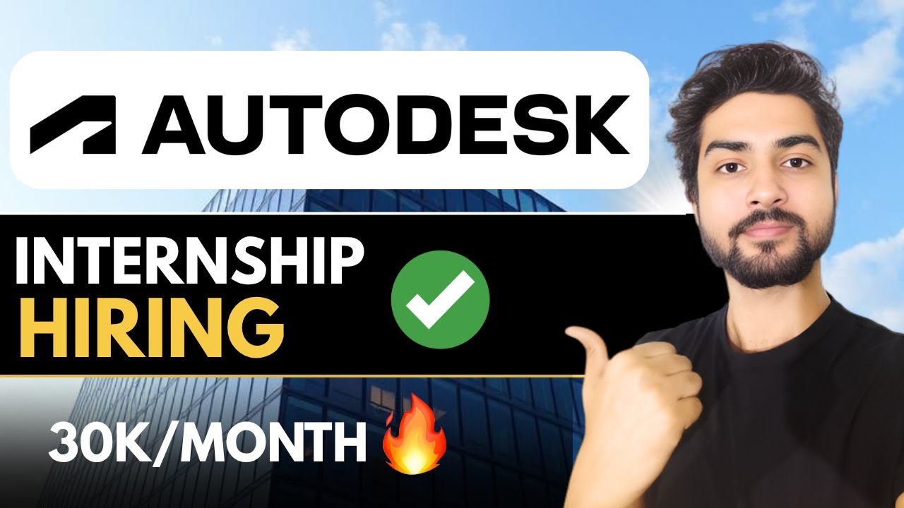 Autodesk нанимает стажеров! Подайте заявку прямо сейчас!