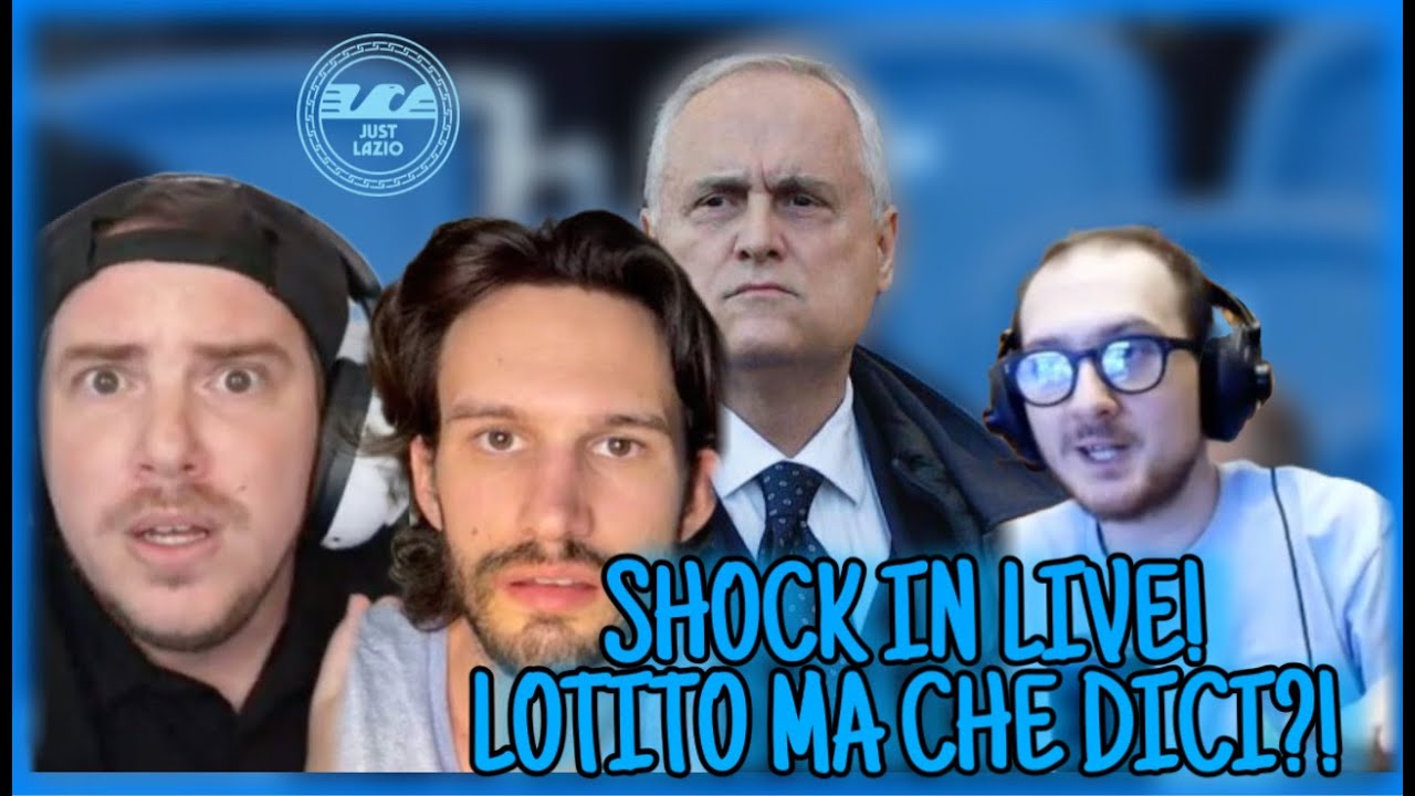MIKESHOWSHA COMMENTA le PAROLE di LOTITO: "Avrei PREFERITO l'INTELLIGENZA ARTIFICIALE!" - JUST LAZIO