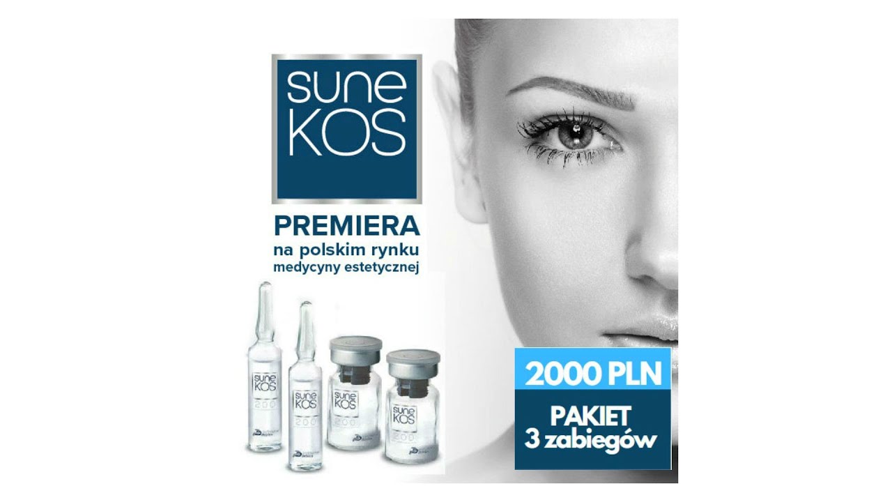 SUNEKOS - NOWOŚĆ W DERMOKLINICE