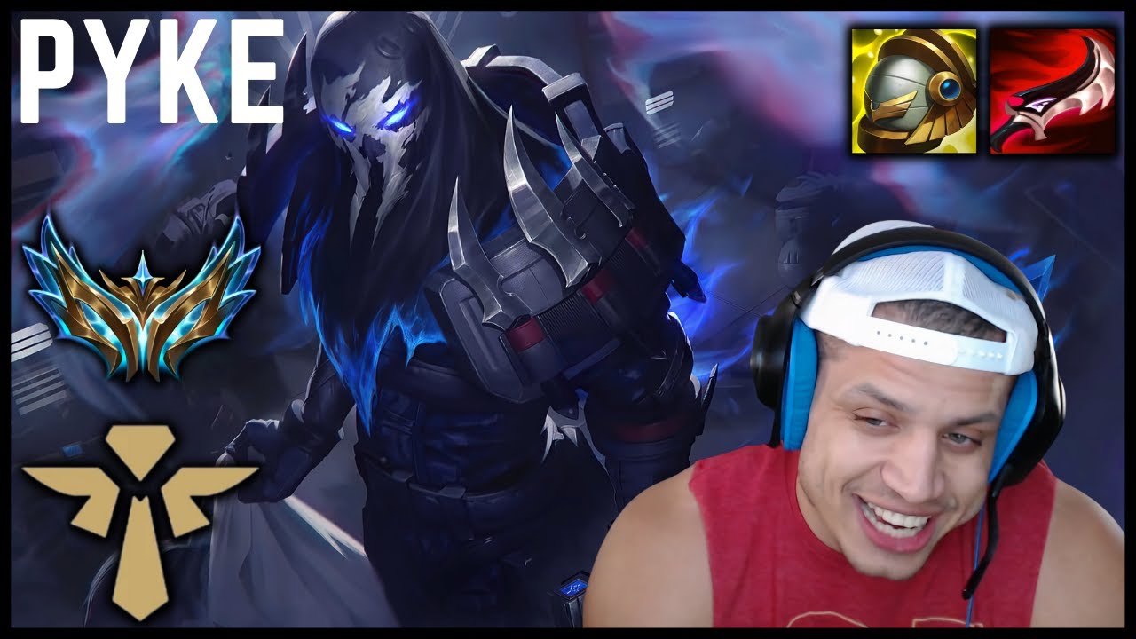 ❄️ Tyler1 I'M LEGIT 1 V 9 | Pyke Support Gameplay | Season 12 ᴴᴰ
