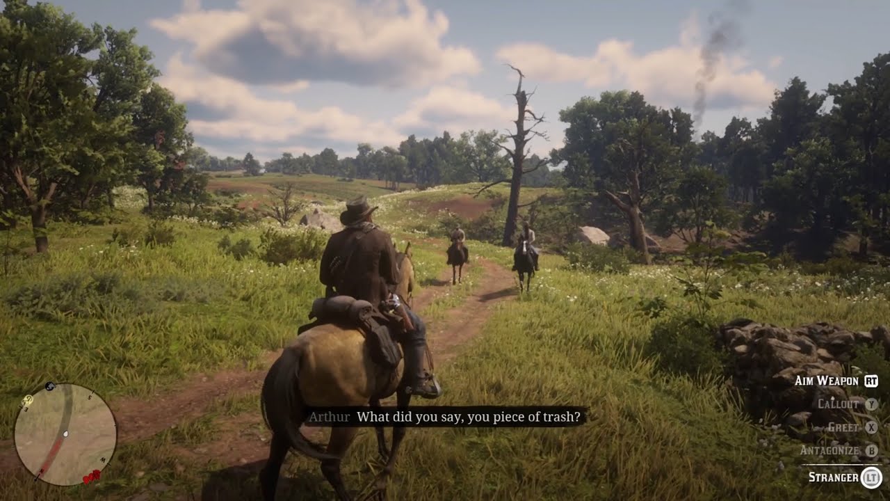 Arthur Morgan Antagonize NPC | Red Dead Redemption 2