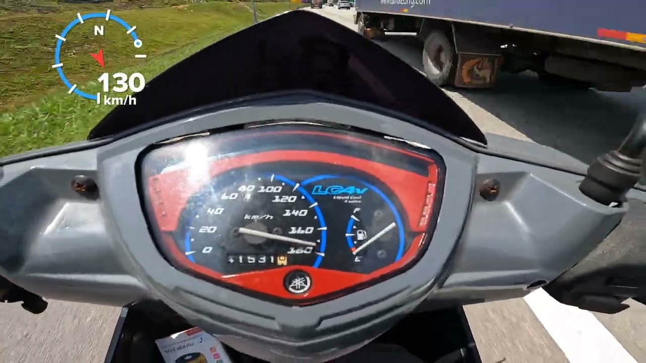 Lc135 v1 spec 57mm tundung udang 😂😂😂