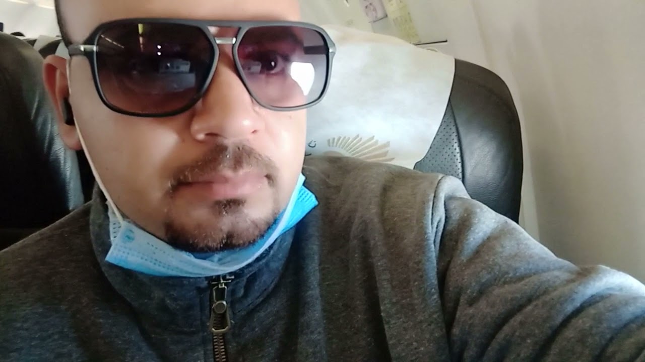 إقلاع الطائرة من مطار الغردقة الدولى إلى مطار القاهرة الدولى ، طيران النيل