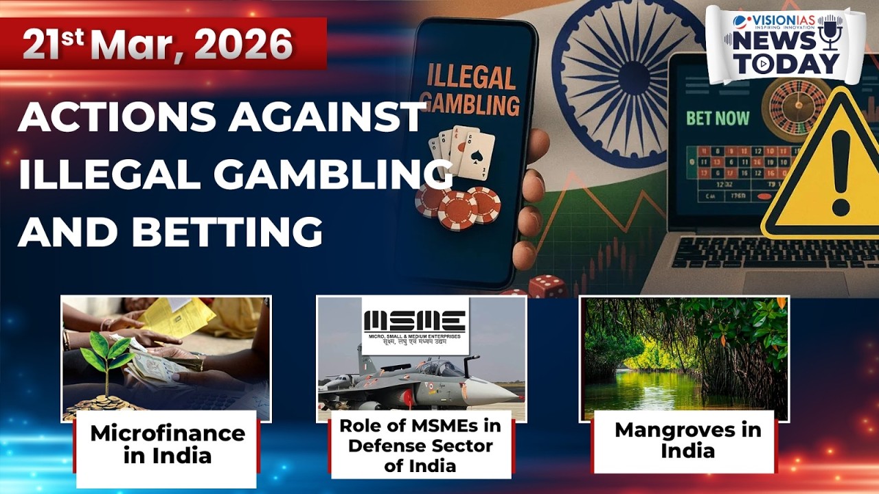 News Today | Daily Current Affairs | 21st March, 2026