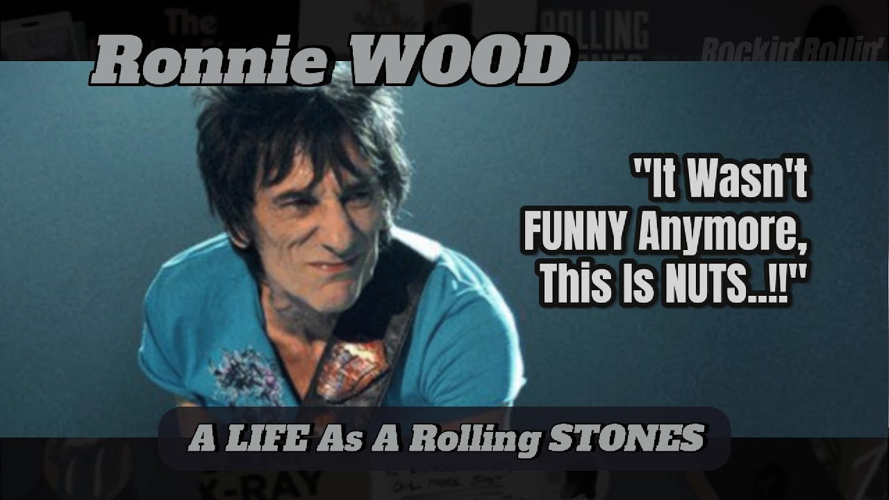 Ronnie WOOD: A LIFE As A Rolling STONES