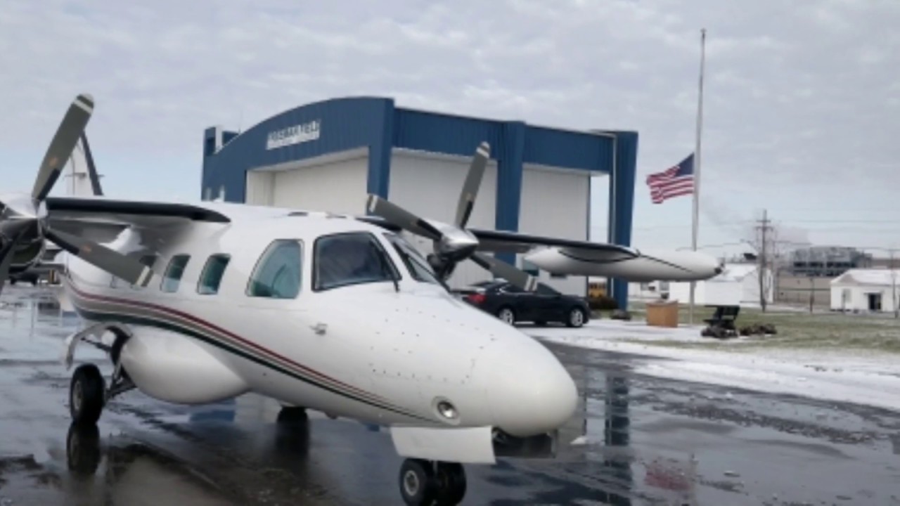 MU2  Approach over Snow covered Terrain