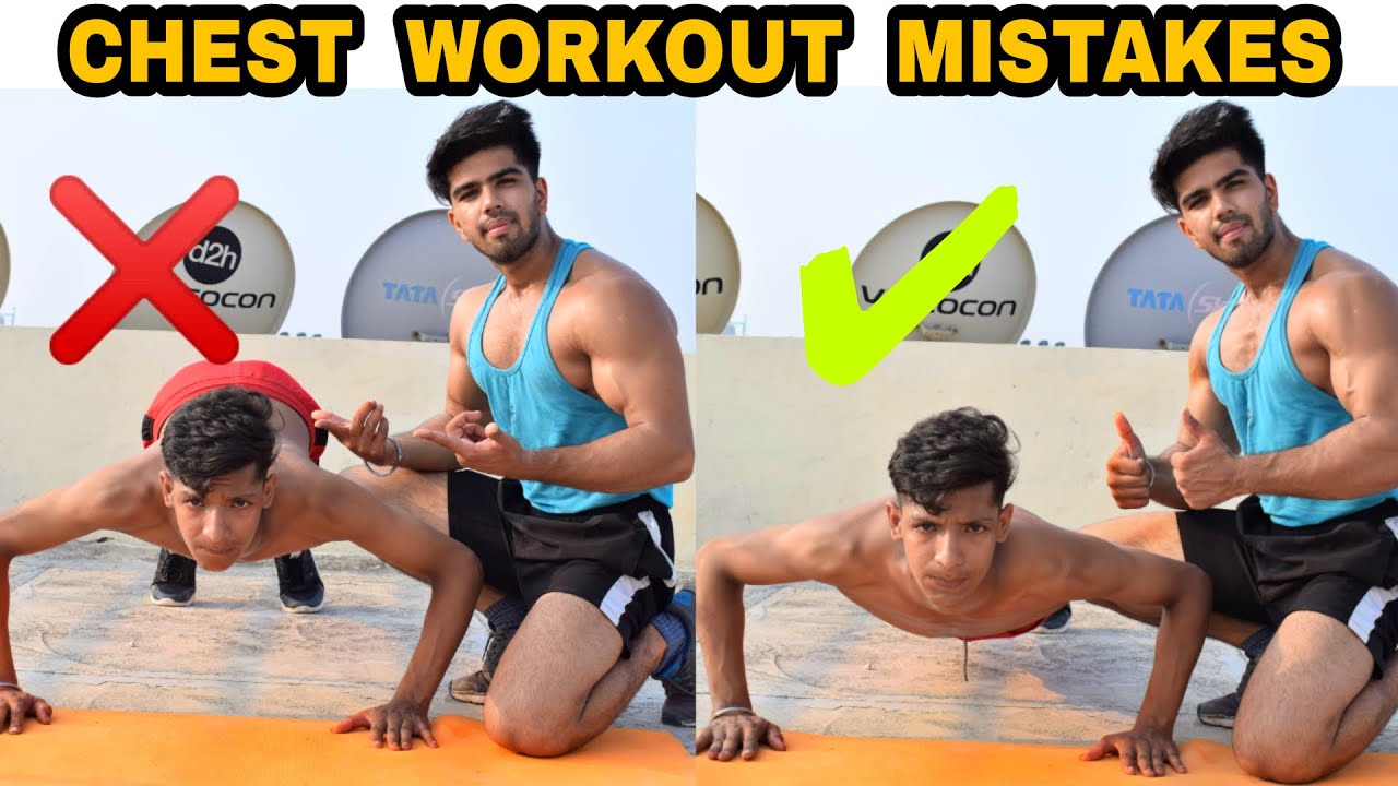 BEGINNERS CHEST WORKOUT MISTAKES AT HOME| STOP THIS❌NO GYM| BADRI FITNESS
