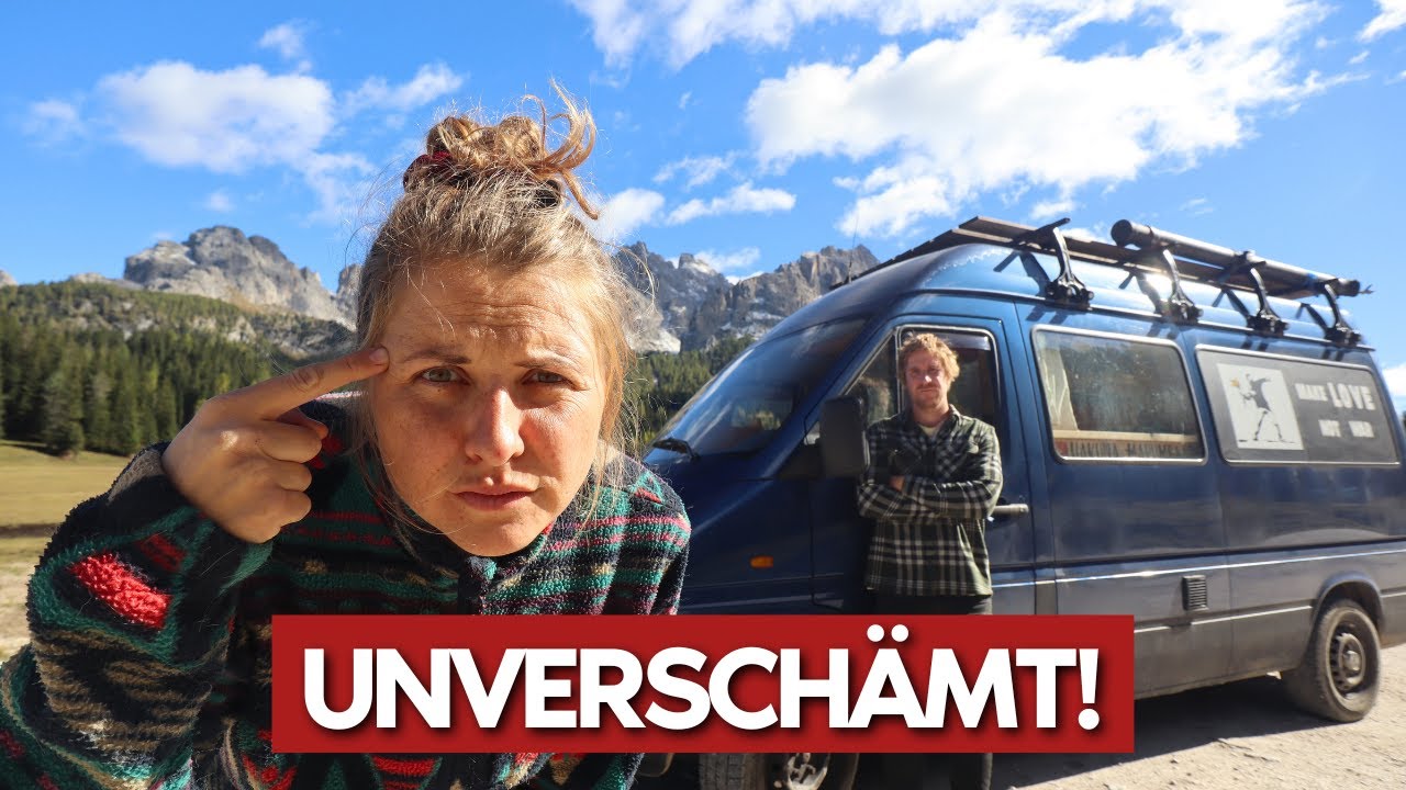 Unverschämte ABZOCKE in den DOLOMITEN | VANLIFE Italien