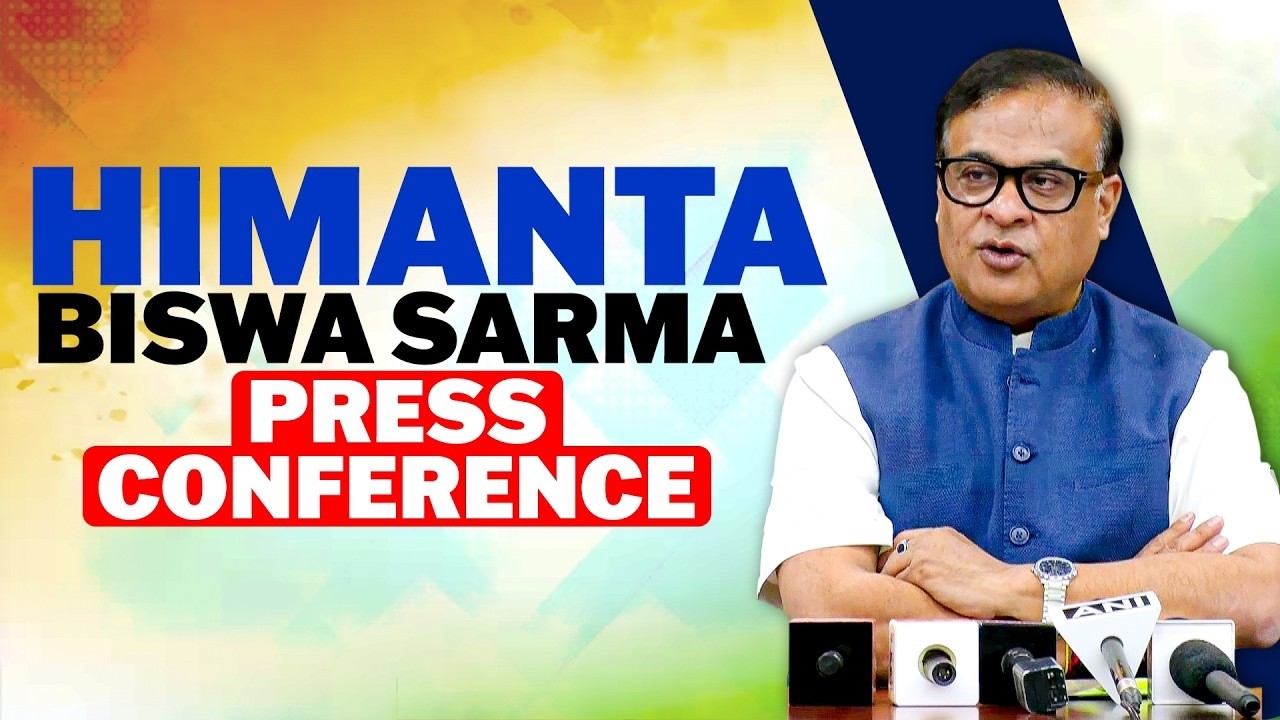 WATCH LIVE: Assam CM Himanta Biswa Sarma briefs media on key decisions after Cabinet Meeting