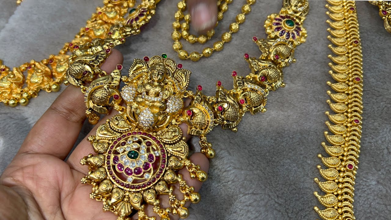 Bangalore light weight Gold plated Silver jewellery & fancy silver jewellery|Single piece available