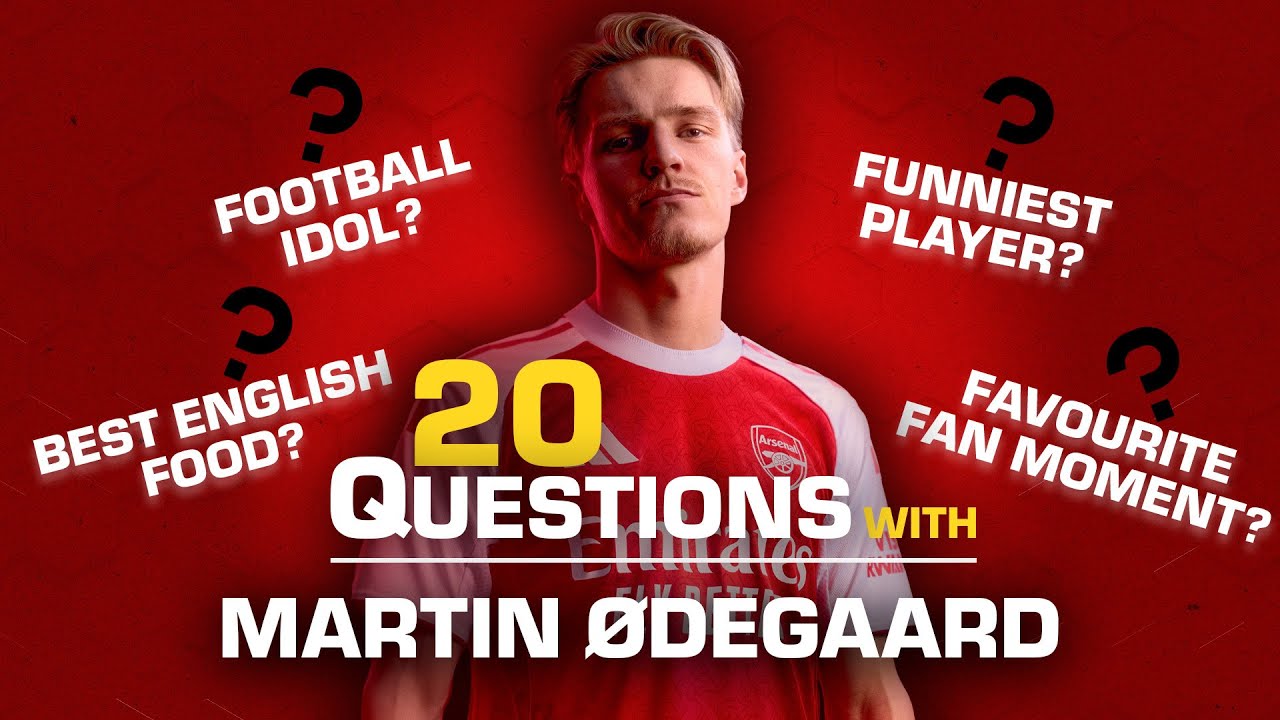 20 Questions with Martin Odegaard! 😂 Saliba the Arsenal joker, coach Kai Havertz & more! | ESPN FC