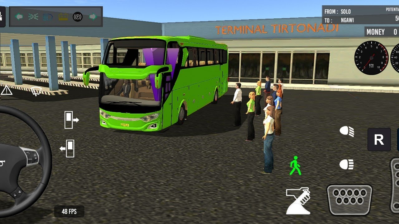 2026new coach bus simulator 💥 || 2025 indonesia bus simulator part-9 #bus #game #simulator#1