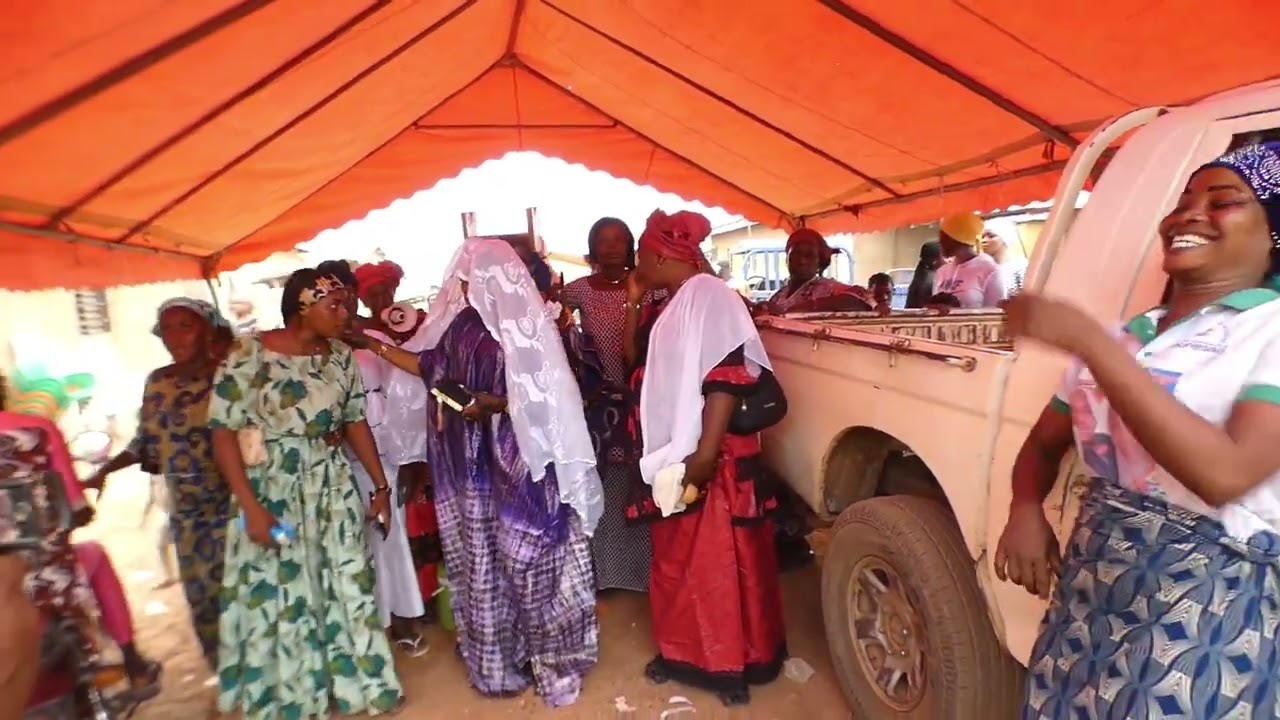 Le départ de la mariée Ahoua Sidibe