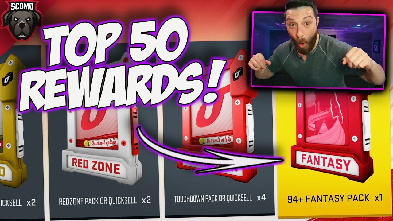 Top 50 In The World Weekend League Rewards! [MADDEN 20 ULTIMATE TEAM]