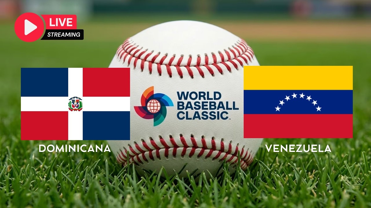 🔴En Vivo  | DOMINICANA vs.  VENEZUELA | MUNDIAL DE BÉISBOL 2026