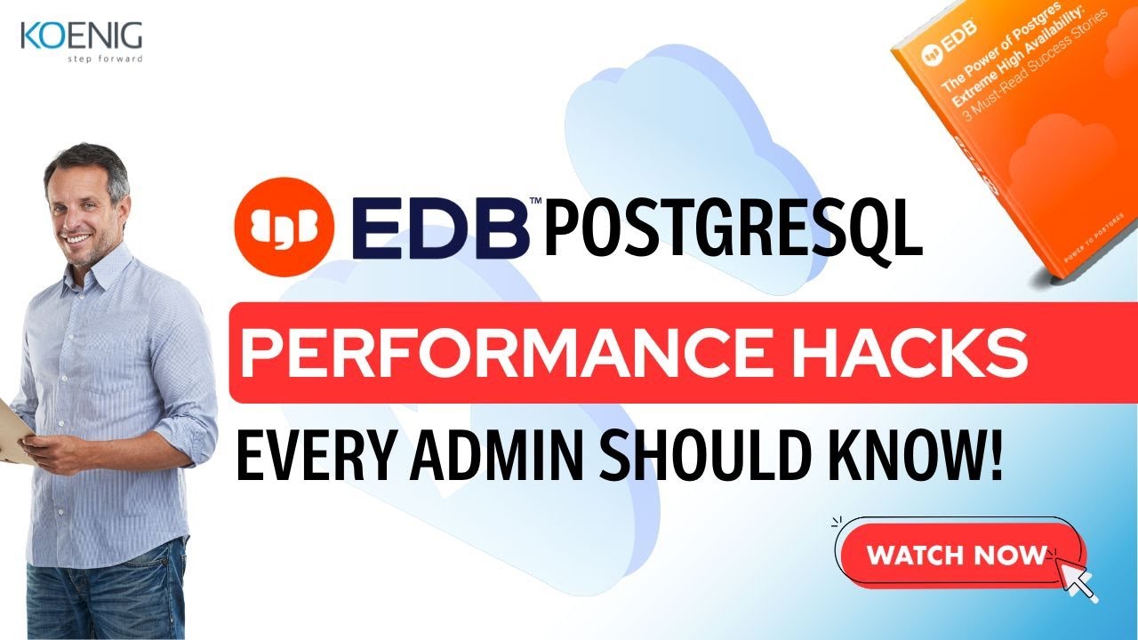 EDB PostgreSQL Training [The Secret Formula for Peak DB Performance]