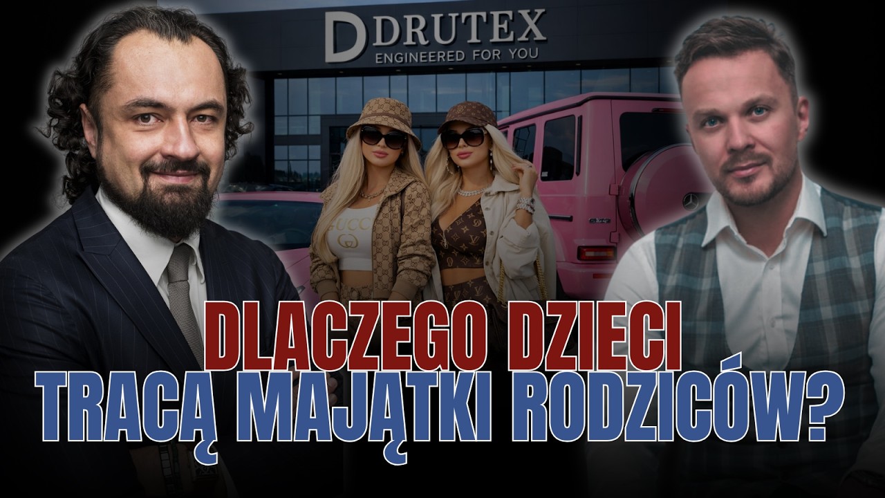 Wojna o miliardy w Drutexie. Dlaczego POLSKIE FIRMY rodzinne UPADAJĄ?