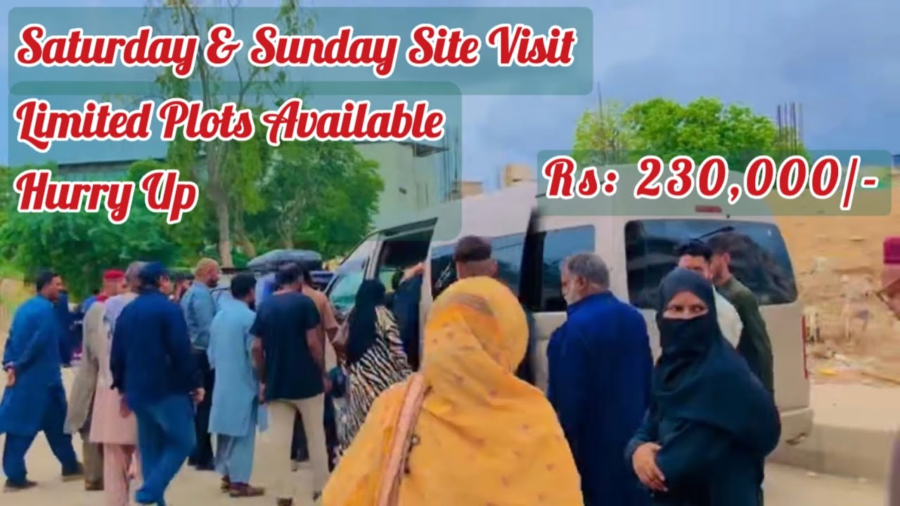 Sunday Site Visit II Govt: Low Cost Plots II Limited Plots Available II Shah Property Bank