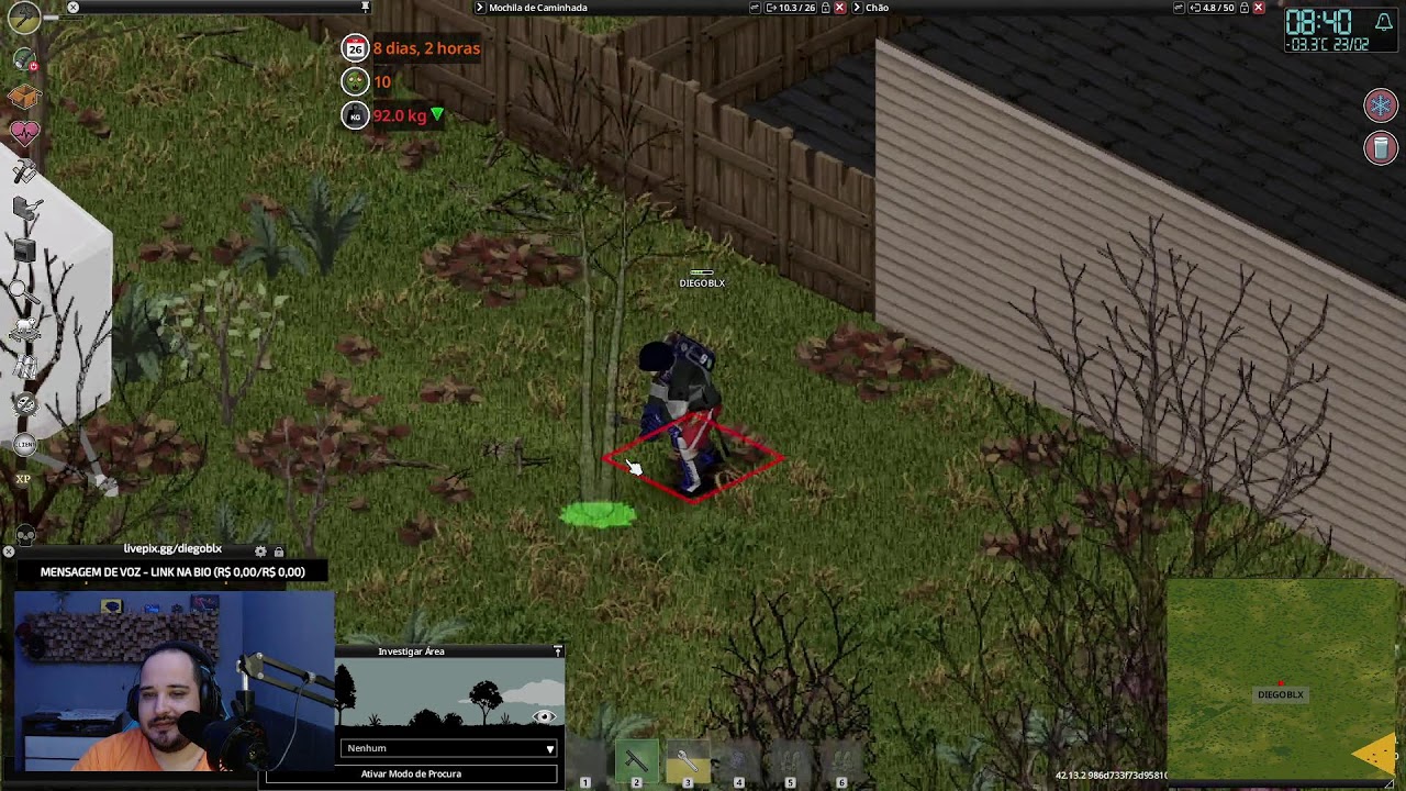 ZOMBOID MULTPLAYER NO SERVER DO @ShivasBR