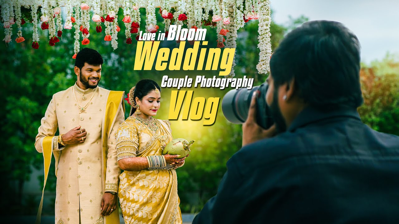 Telugu Wedding Couple Photography Vlog || Telugu Tutorials || Prasad Pictorials