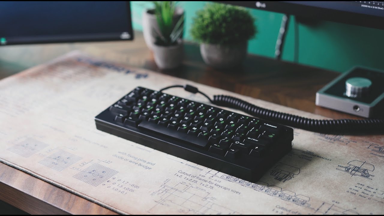 TX60 with lubed Vintage Blacks