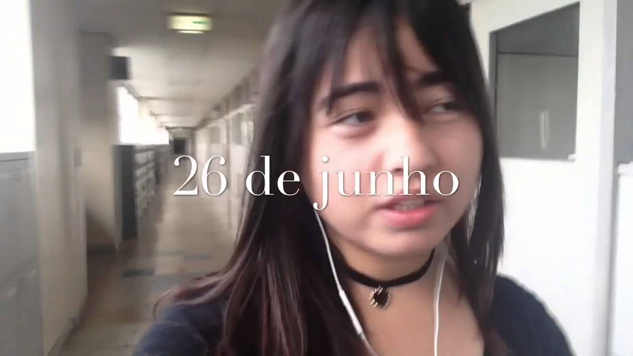 Tentativas de vlog na escola japonesa
