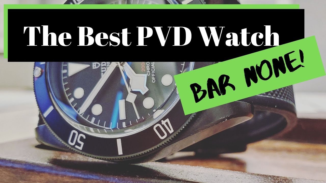 The Best Black PVD Watch Out Tudor Black Bay Dark