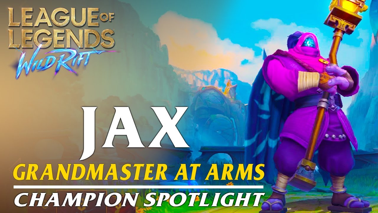Jax: Champion Spotlight | Ability Preview - WILD RIFT