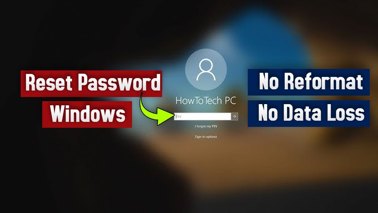 Сброс забытого пароля Windows 10/11 за 3 минуты | без потери данных
