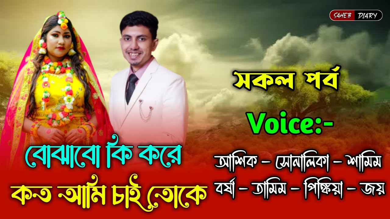 বোঝাবো কি করে কত আমি চাই তোকে - সকল পর্ব | আশিক সোনালিকা গল্প | Ashik Shonalika Voice 