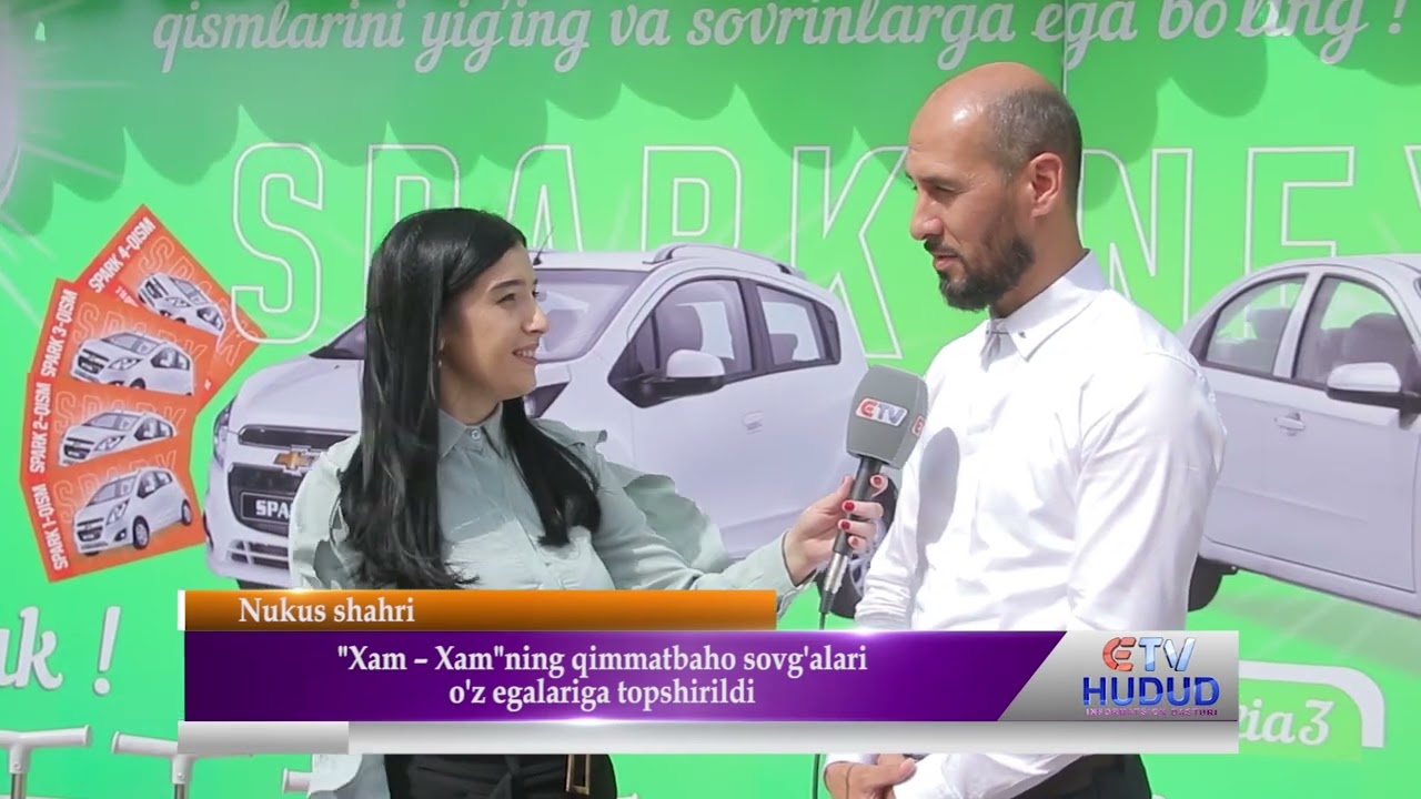 “Xam Xam” kukurizlarining sovg`alarini topshirish marosimi Nukus shahri.