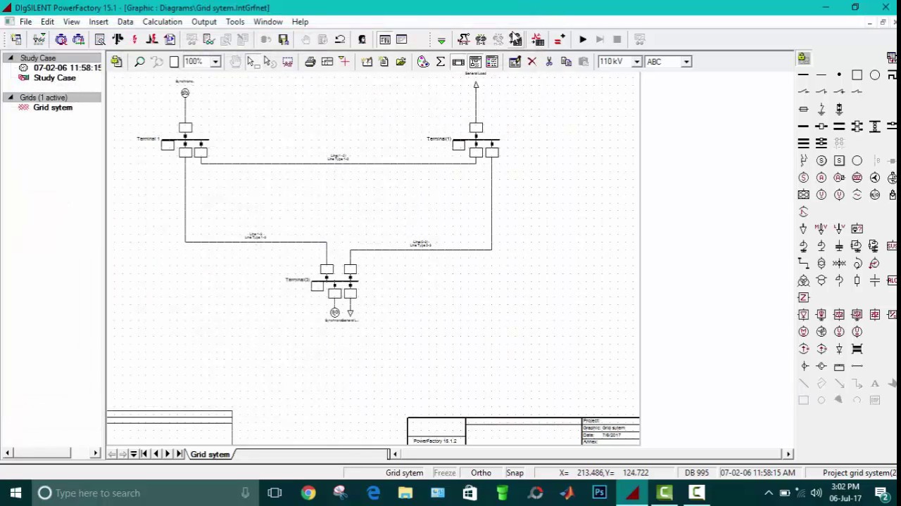 Introduction to DigiSILENT powerfactory-Basic Load Flow Analysis