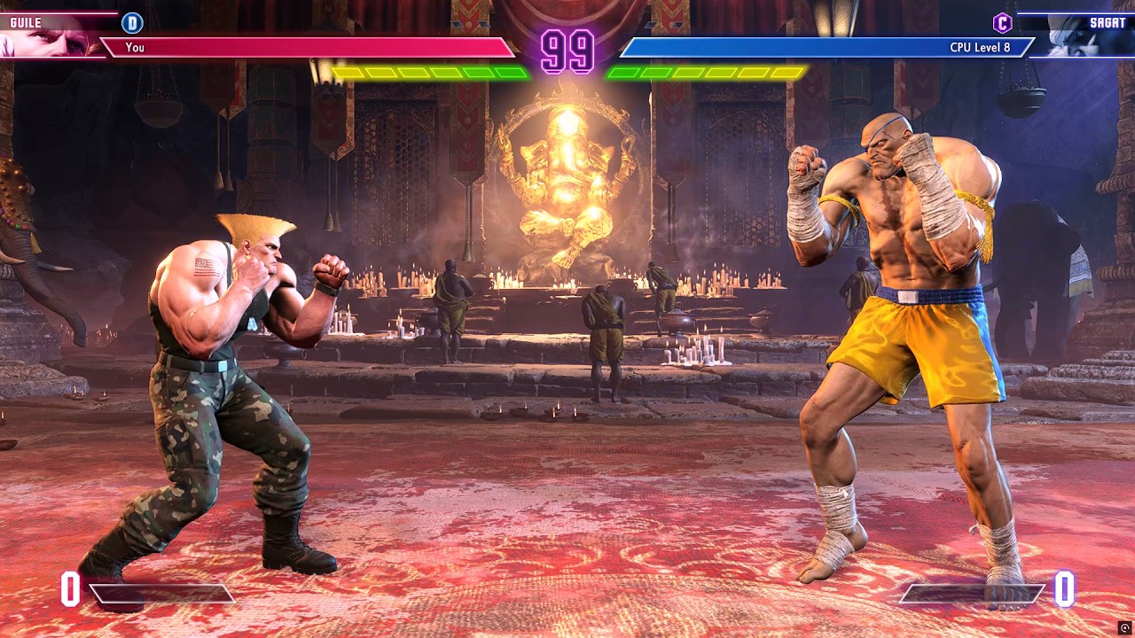 Гайл против Сагата (самый сложный уровень) - Street Fighter 6. | Эпическая битва