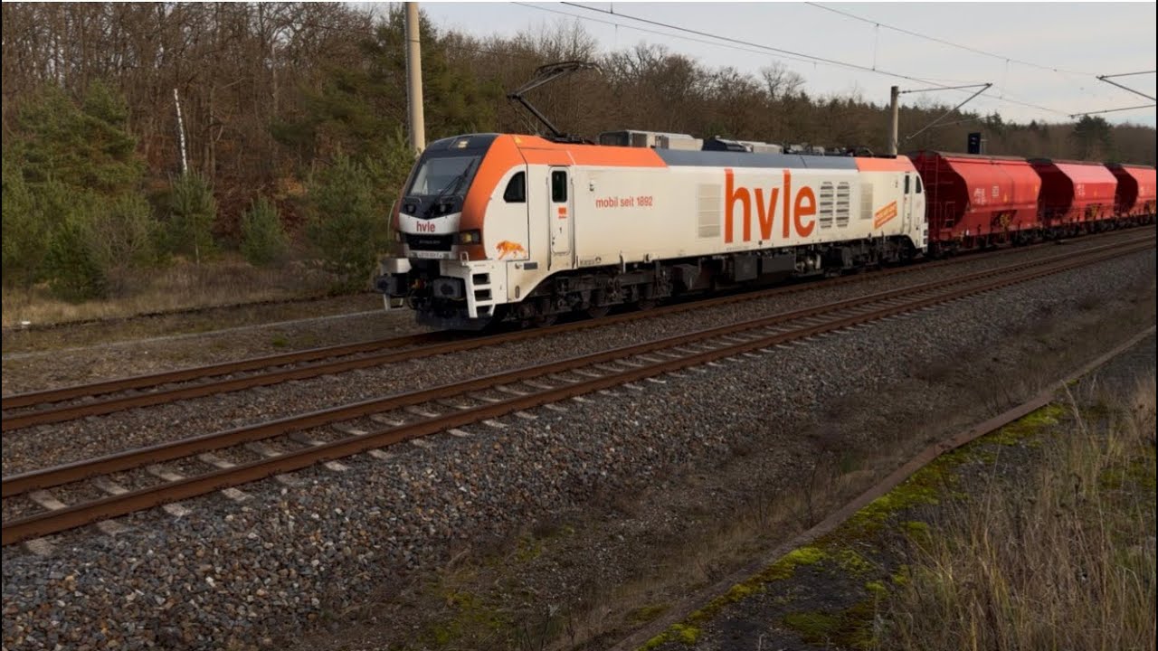 Zugverkehr in Mecklenburg Vorpommern / Drehorte Brustorf und Kargow 