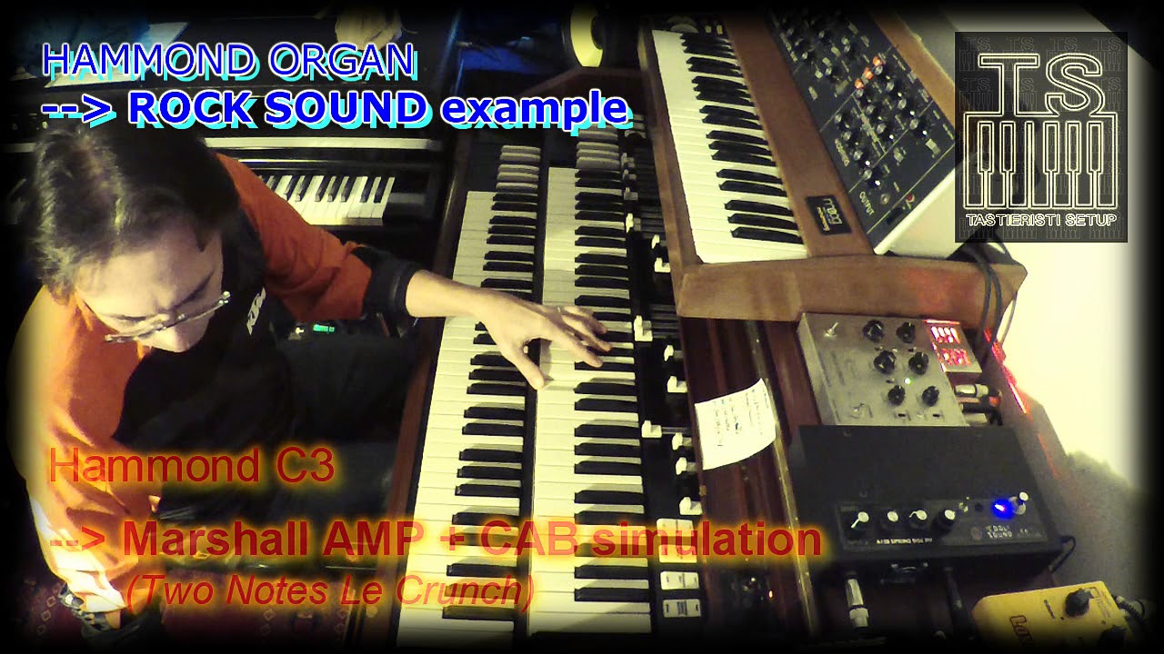 HAMMOND ORGAN ROCK SOUND test - EXAMPLES