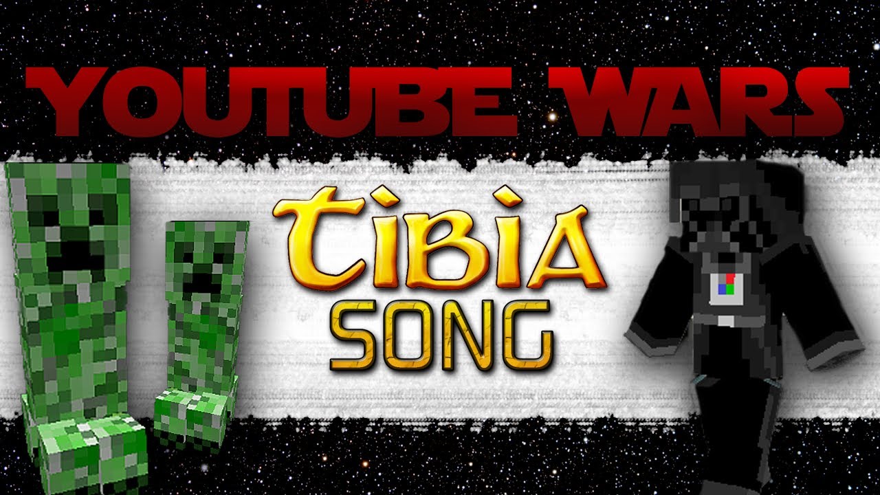 EpicRandomTime - Minecraft // Youtube Wars, Explosions e Tibia Song!