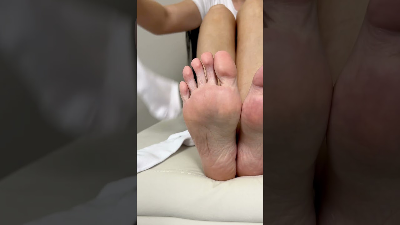 ASMR White Sock Removal