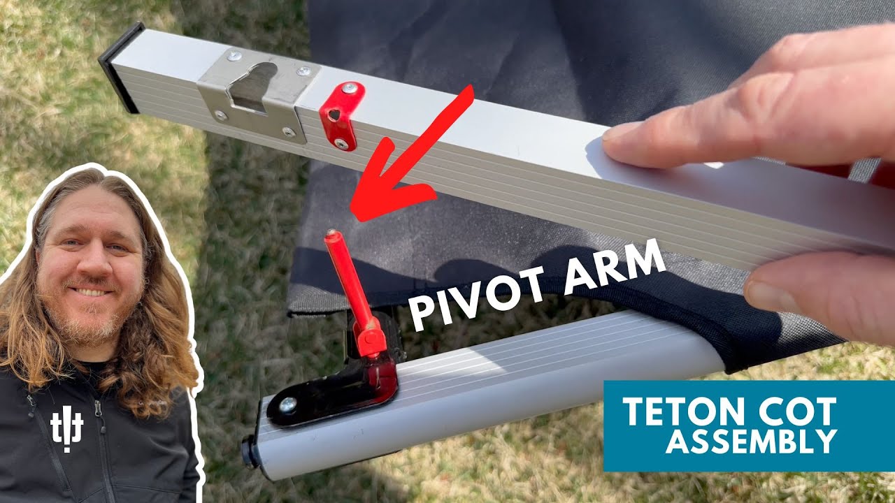 TETON Sports Camping Cot 🏕️🛏️ Step-by-Step Assembly 👇Link👇 #camping