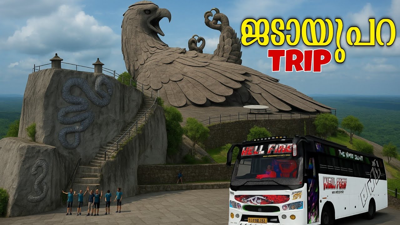 ജടായുപാറ Trip gone wrong👾BUSSID STORY MOD SERIES