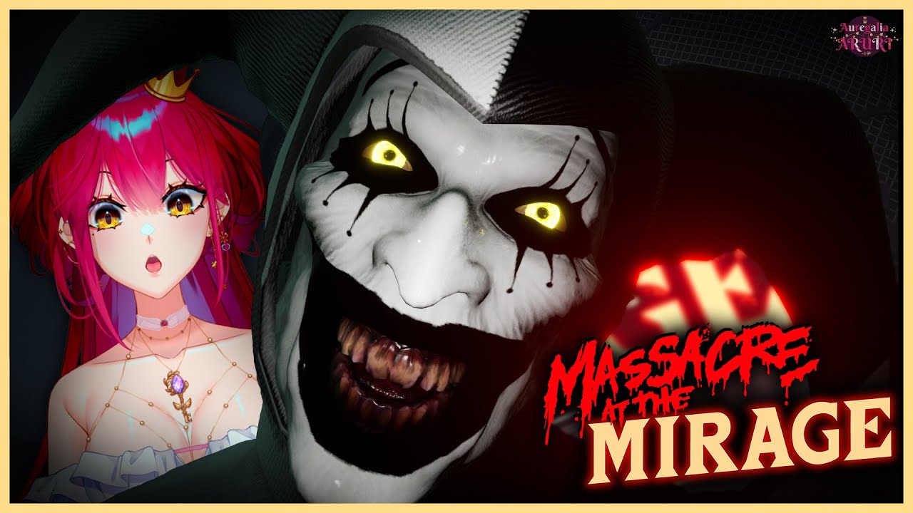 🔴【Massacre At The Mirage】 80's RETRO SLASHER HORROR GAME 🔪