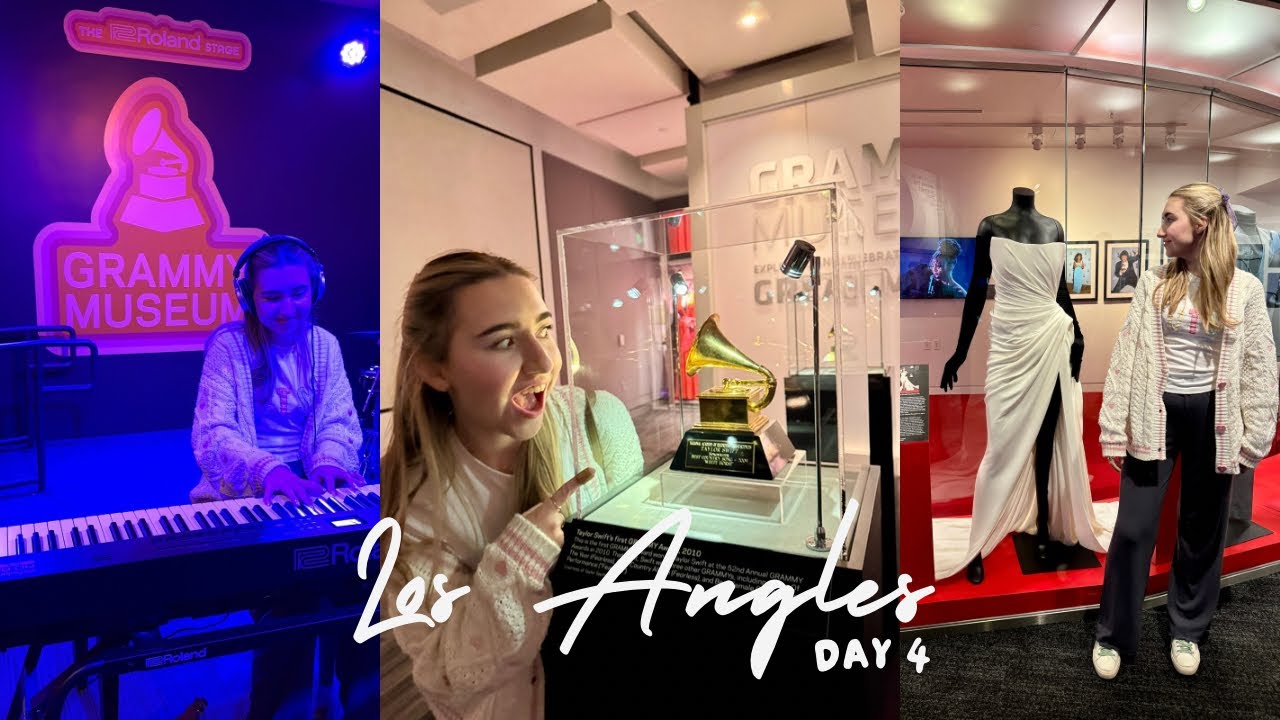 LA Vlog, день 4 | Музей Грэмми, платье Тейлор Свифт и The Grove