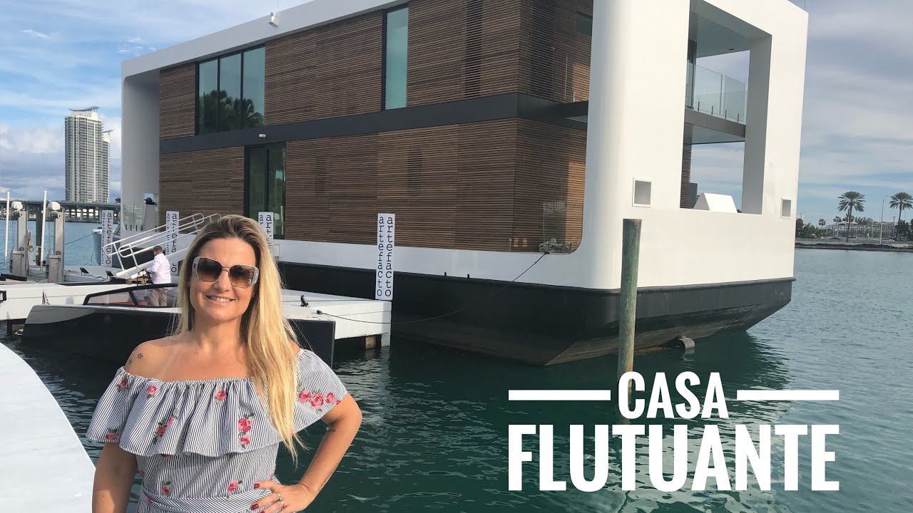 CASA FLUTUANTE EM MIAMI