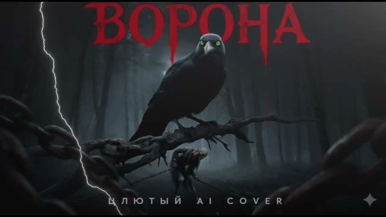 ВОРОНА  в женском исполнений вдохновлено Кэнни feat. МС Дымка — сделано (Suno AI)
