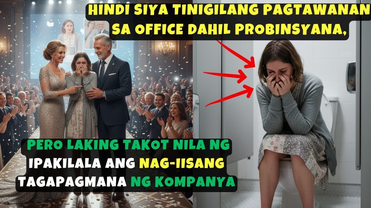HINDI SIYA TINIGILANG PAGTAWANAN SA OFFICE DAHIL PROBINSYANA,PERO LAKING TAKOT NILA NG IPAKILALA ANG