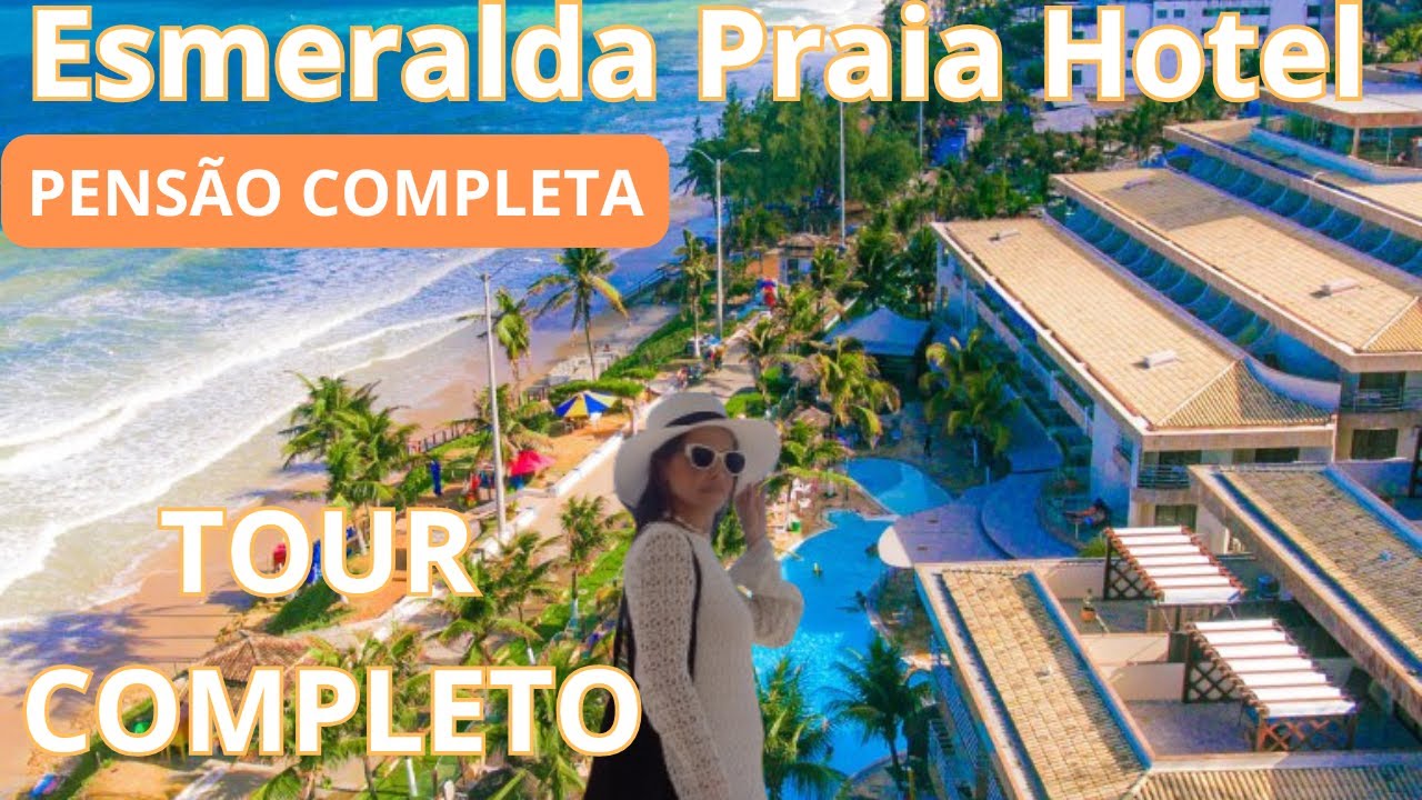 TOUR PELO ESMERALDA PRAIA HOTEL NATAL 🌴 | Hospedagem com Vista para o Mar + Pensão Completa!