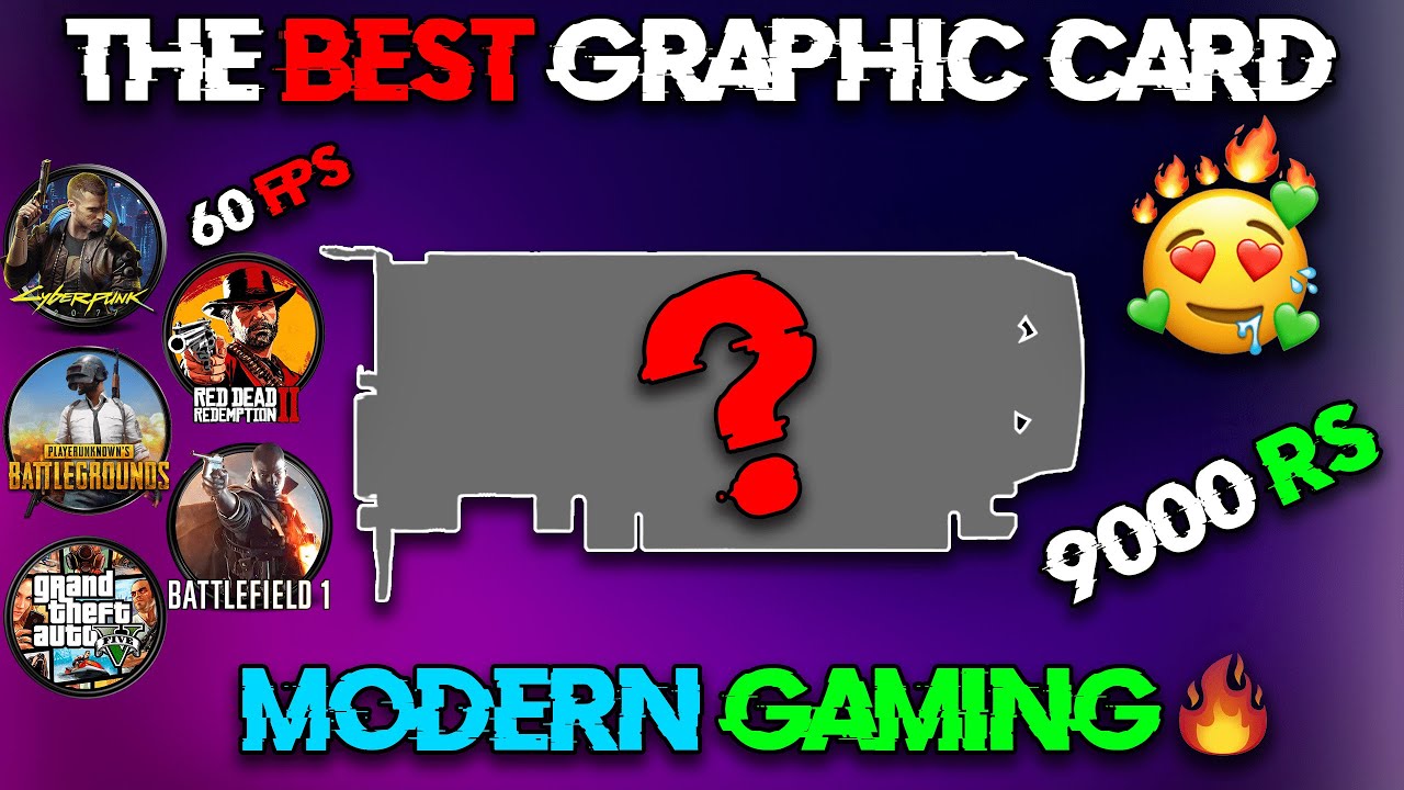 THE BEST GRAPHIC CARD UNDER 9000RS || DO HEAVY GAMING EASILY 🔥 - URDU/HINDI