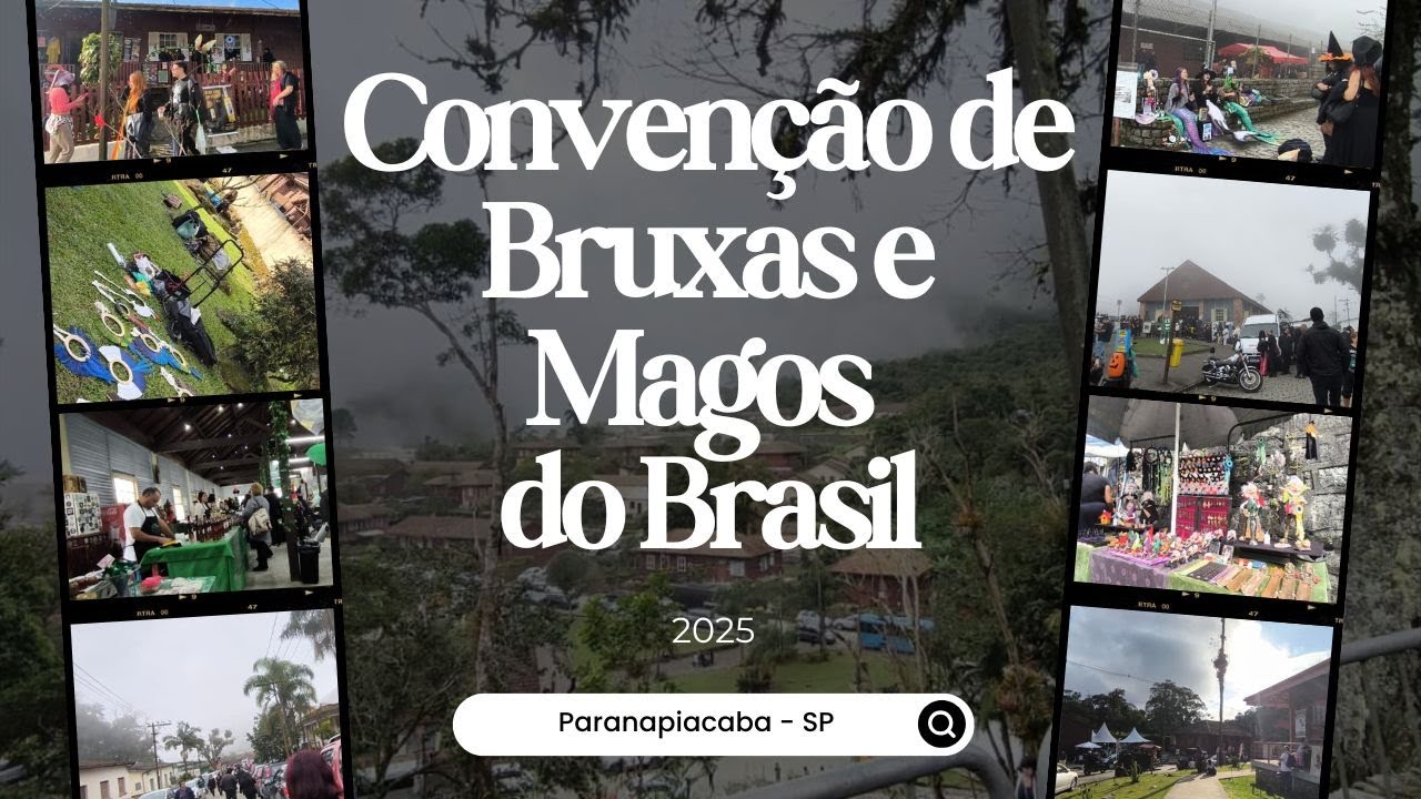 Um dia vila histórica de Paranapiacaba para a XX Convenção de Bruxas e Magos do Brasil