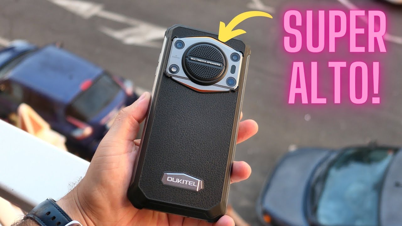 Oukitel WP22 com SUPER alto-falante e ainda é MUITO BRUTO!