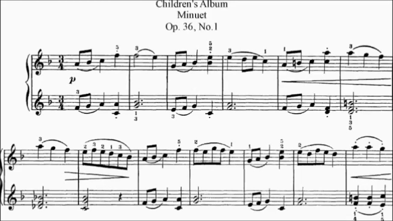 Beach Op.36 Children's Album (Complete)