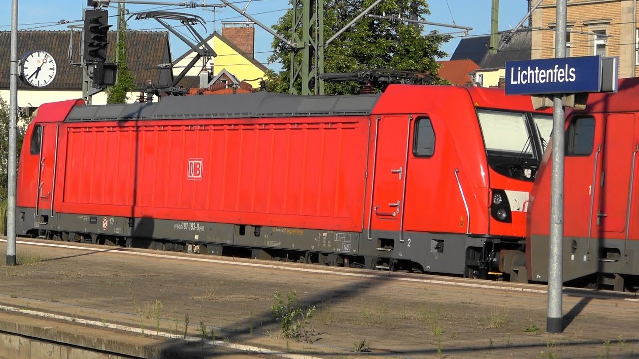 Bahnhof Lichtenfels: Züge in der 